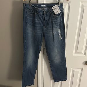 NWT Women’s Sonoma Curvy Straight Jean